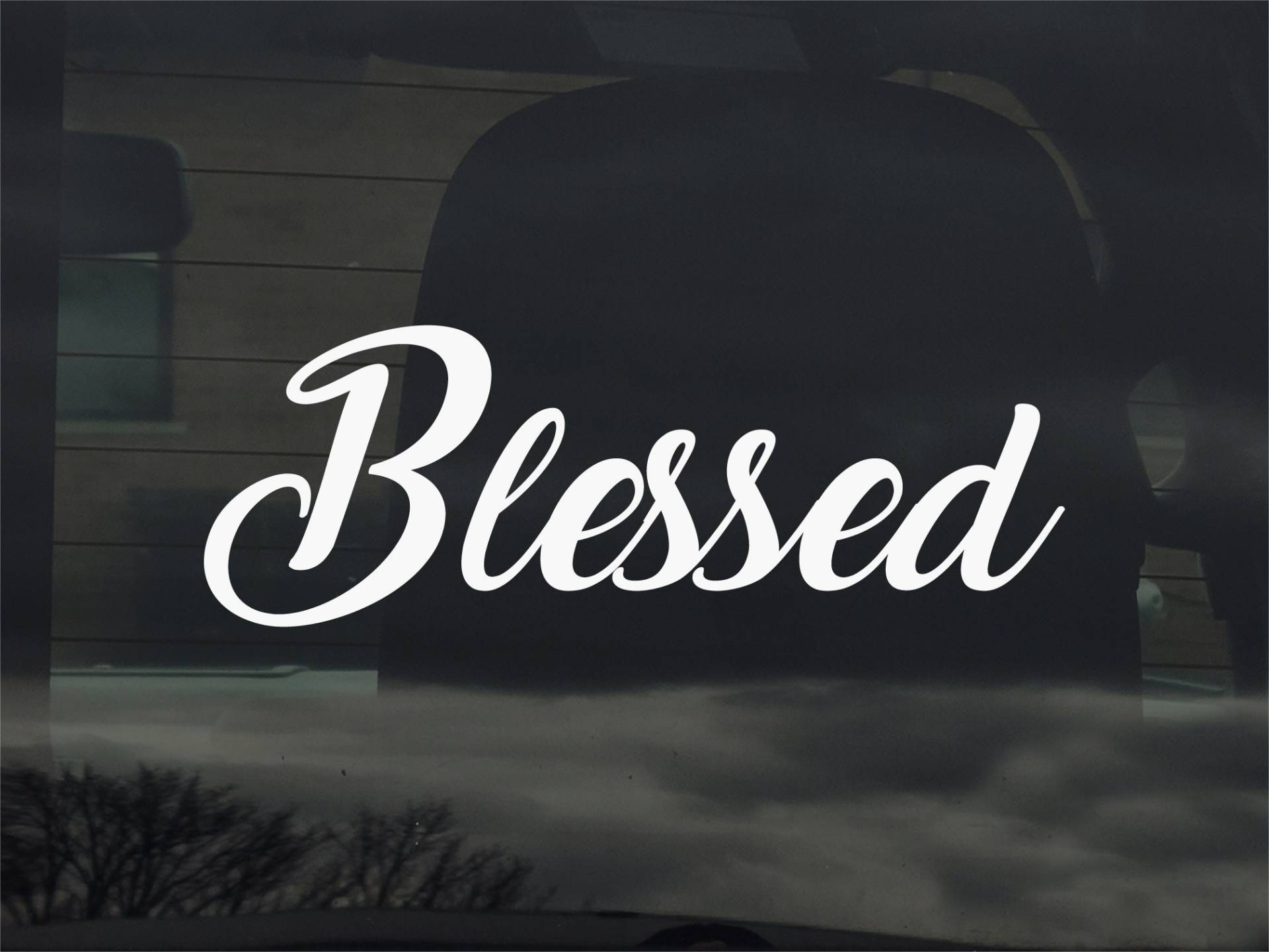 Gesegnete Vinyl Aufkleber Für Auto Fenster Laptop & Mehr Gesegnete Vinyl Aufkleber Für Auto Fenster Laptop & Mehr von 734designs