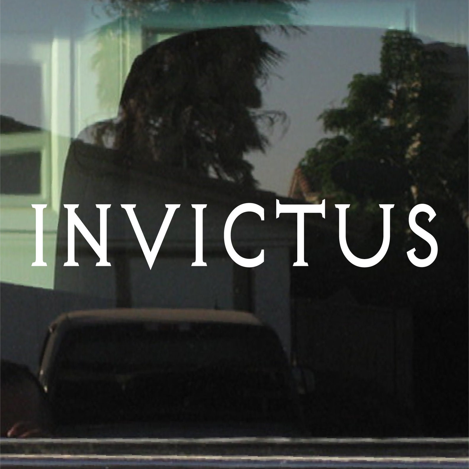 Invictus | Latein Für Unbesiegbar Oder Unbesiegt Benutzerdefinierte Vinyl Sticker/Aufkleber von 734designs