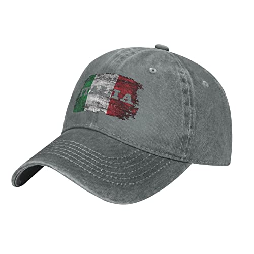 778 Baseballkappe Italien Italien Italienische Flagge Baseball Kappe Unisex Trucker Cap Klassische Basecap Baseball Für Wandern Outdoor Sport von 778