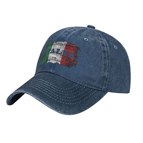 778 Baseballkappe Italien Italien Italienische Flagge Baseball Mützen Casual Baseball Kappe Verstellbare Trucker Cap Für Wandern Outdoor Sport von 778