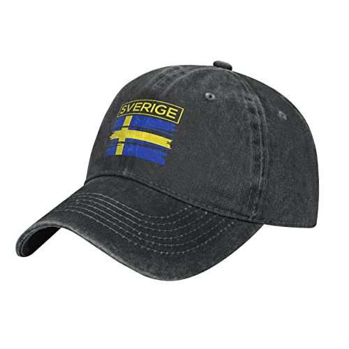 778 Baseballkappe Sverige Schweden Schwedische Flagge Basecap Verstellbare Dad Hat Unisex Baseball Kappe Für Outdoor Sport Running von 778