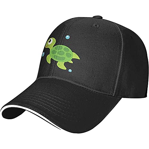 Baseballkappe Schildkröten-Cartoon Baseball Cap Atmungsaktiv Basecap Klassische Trucker Cap Für Outdoor Wandern Ausflug von 778