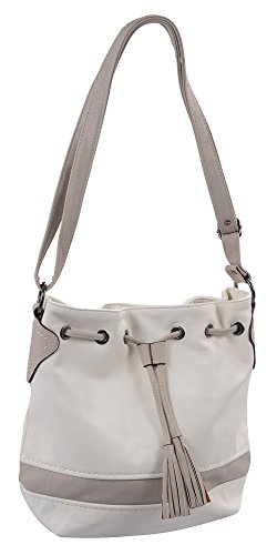 786 Online Shop Damenhandtasche Tasche Damentasche (195C) Henkeltasche Handbag Schultertasche Shopper Neu Farbe Weiß von 786 Online Shop