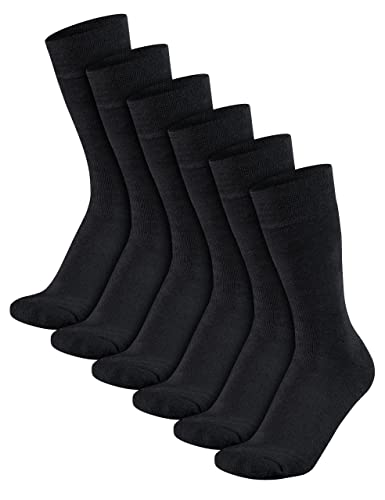 7Days 6 Paar Herren Thermosocken Ski Winter Vollfrottee in Baumwolle mit Elasthan 43-46 von 7 Days