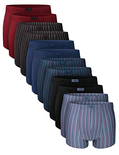 7 Days Herren Retro Shorts als 6er oder 12er Pack aus Microfaser mit Elasthan 12er Pack L von 7 Days