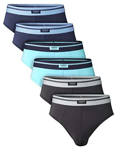 7 Days Herren Retro Slips 3er oder 6er Pack aus Microfaser und Elasthan 6er Pack XL von 7 Days