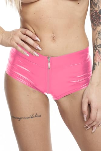 7Heaven Wetlook Shorts SH032 mit 2 Wege Reißverschluss XL von 7Heaven