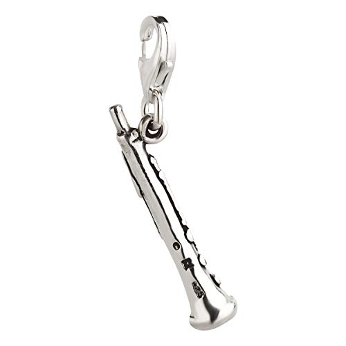 7K Charm Anhänger Oboe aus 925 Sterling Silber (24x4mm) von 7K