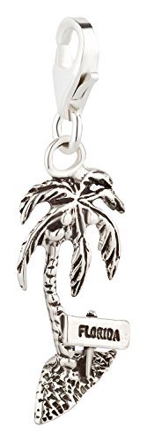 Charm Anhänger Florida aus 925 Sterling Silber (22x11mm) von 7K