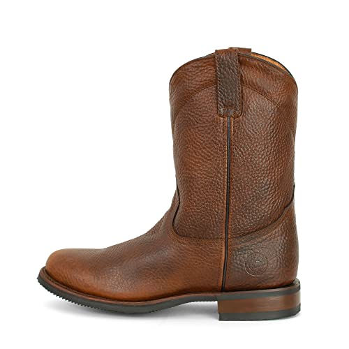 7L SIETE LEGUAS - Leder Herren Roper Boot Style 1000 - Farbe Ocker, Braun, 44 EU von 7L SIETE LEGUAS