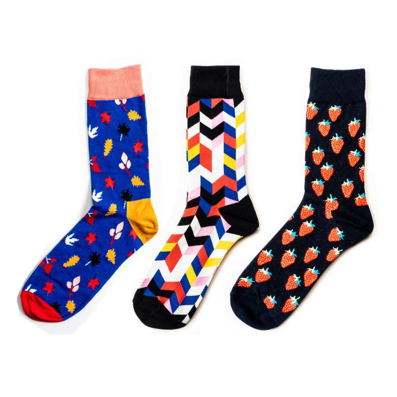 Buy 2 Get 3 Socks, Eco Friendly Trendy Modern Style Gift For Him & Her von 7LoopsFashion