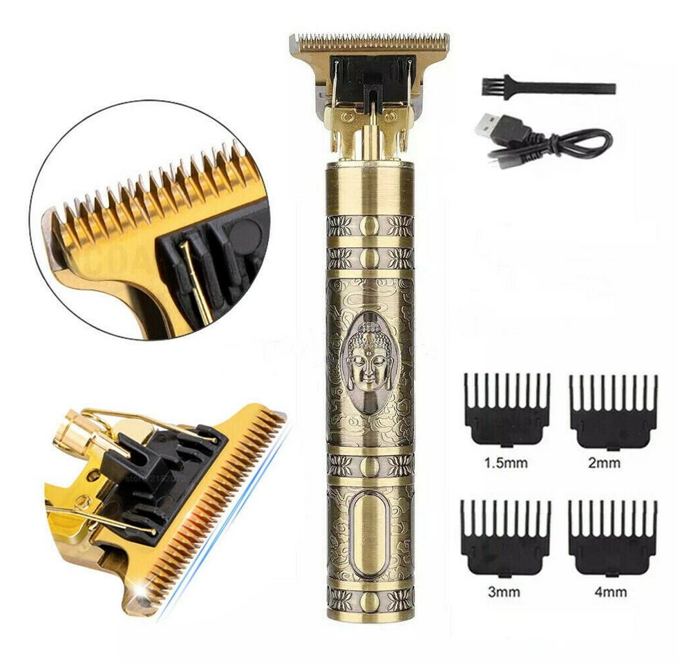 MCURO Haarschneider Haarschneidemaschine Profi, 8-teilig, Wiederaufladbar Präzisionstrimmer für Männer von MCURO