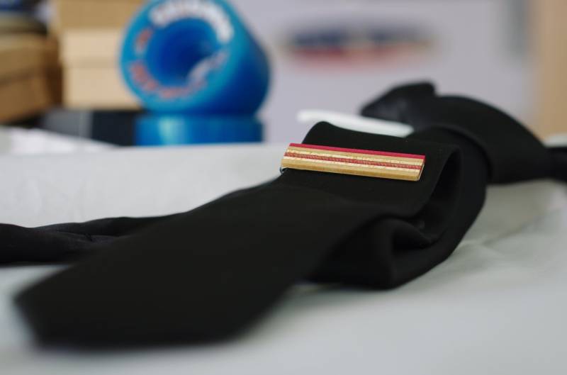 Holz Tie Recycelt Skateboard-Clips von 7PLIS