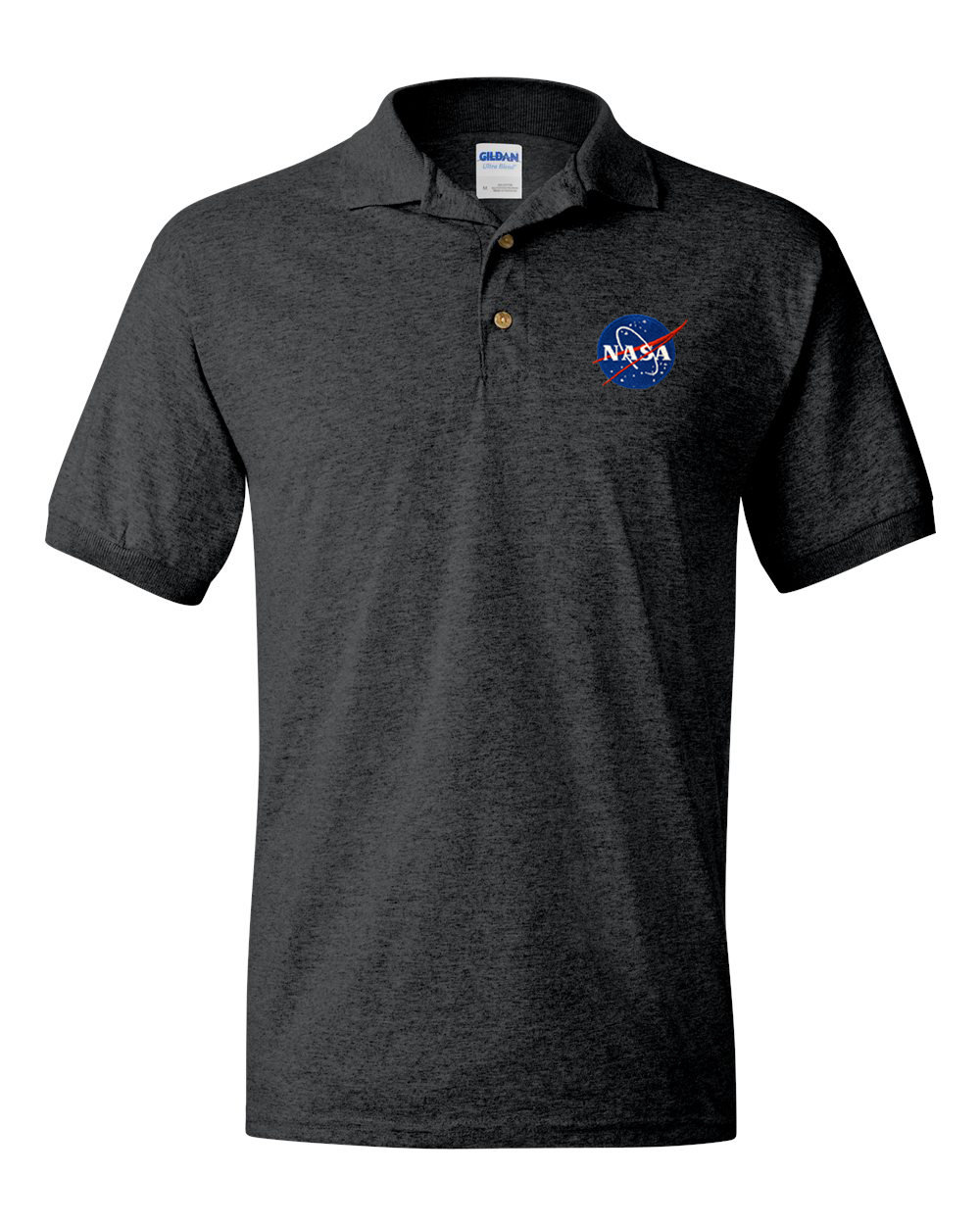 Nasa Meatball Logo Dunkelgraues Besticktes Poloshirt - Von Der Zugelassen Kostenloser Versand Nasa Meatball Logo Dunkelgraues Besticktes Poloshirt - Von Der Zugelassen Kostenloser Versand von 7Shirts