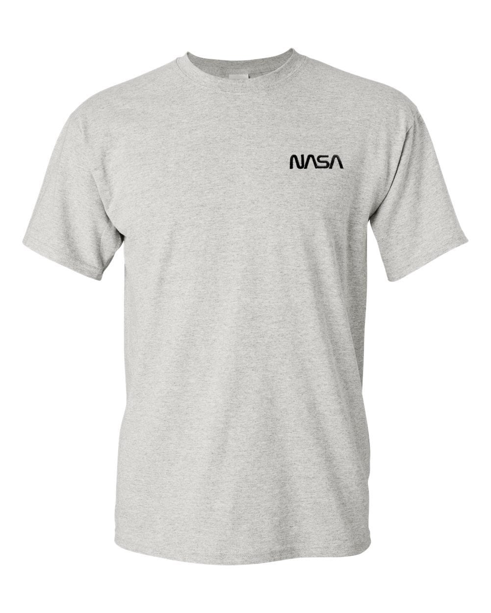 Nasa Wurm Logo Ash Grey Besticktes T-Shirt - Bis Zu 3x Approved Kostenloser Versand Nasa Wurm Logo Ash Grey Besticktes T-Shirt - Bis Zu 3x Approved Kostenloser Versand von 7Shirts