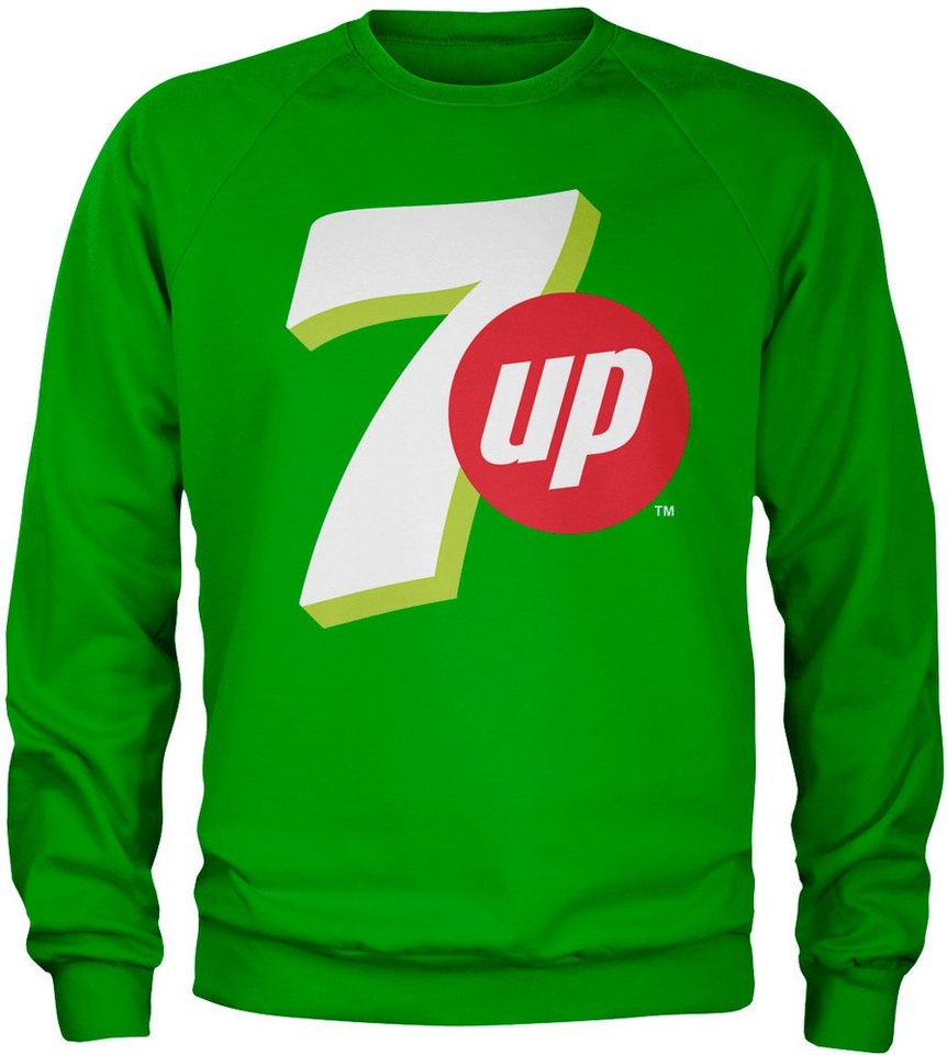 7Up Rundhalspullover Logo Sweatshirt von 7Up