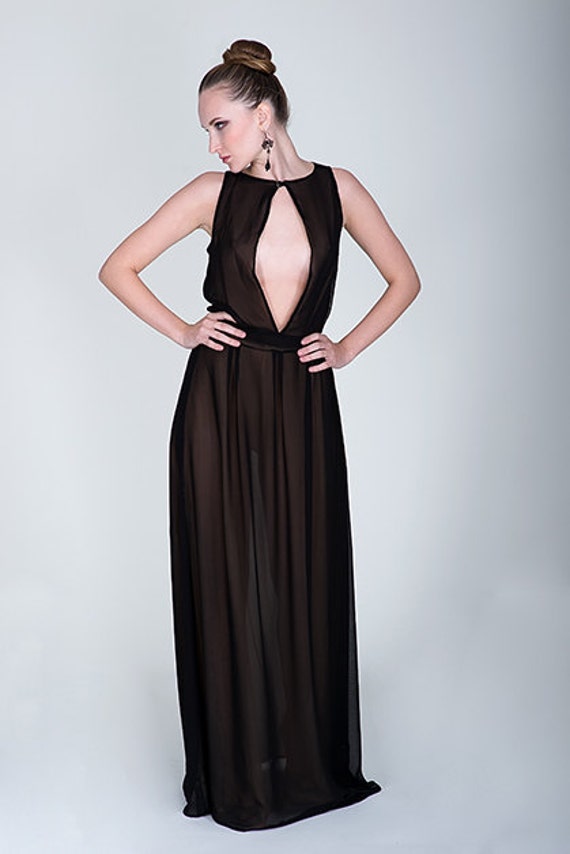 Chiffon Maxikleid von 7dresses