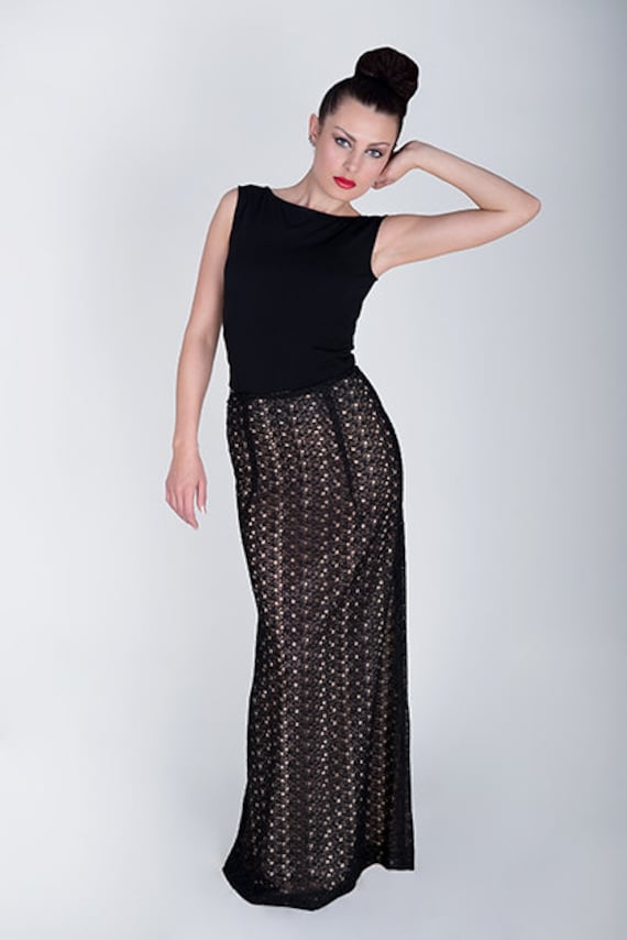 Maxirock Aus Spitze, Sehr Extravagant von 7dresses