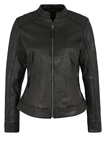 7eleven Damen Lederjacke Feman black 40 von 7eleven