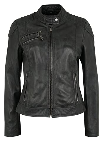 7eleven Damen Lederjacke Riviera antra 44 von 7eleven