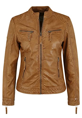 7eleven Damen Lederjacke Sassari Cognac 42 7eleven Damen Lederjacke Sassari Cognac 42 von 7eleven