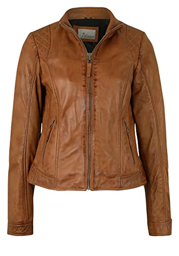 7eleven Damen Lederjacke cognac S/36 von 7eleven