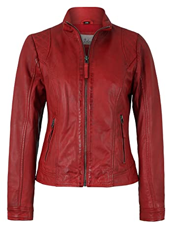 7eleven Damen Lederjacke red XXL/44 von 7eleven