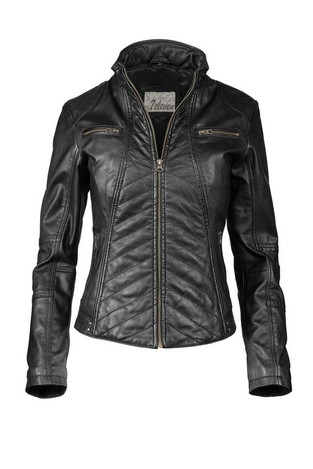 7eleven Lederjacke SERENATE (1-St) aus hochwertigem Leder von 7eleven