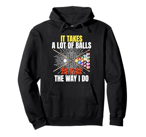 Lustiges Pool-Design für Männer und Frauen, Billard-Liebhaber, Poolspieler Pullover Hoodie von 8 Ball Pool Gift Billiards Accessories & Stuff