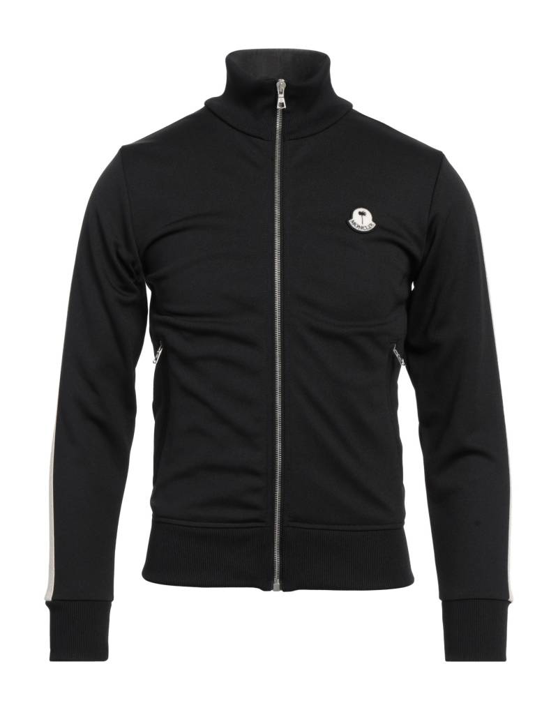8 MONCLER PALM ANGELS Sweatshirt Herren Schwarz von 8 MONCLER PALM ANGELS
