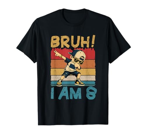 Bruh I'm 8 Eight, 8. Geburtstag, Dabbing, 8 Jahre, Junge, Kinder T-Shirt Bruh I'm 8 Eight, 8. Geburtstag, Dabbing, 8 Jahre, Junge, Kinder T-Shirt von 8 Years Old Boy Eighth 8th Birthday Kids Apparel