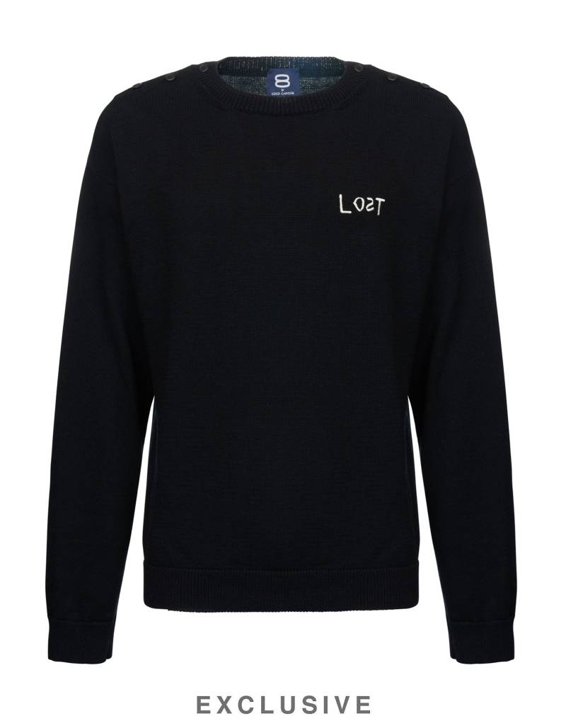 8 by COCO CAPITÁN Pullover Herren Schwarz von 8 by COCO CAPITÁN
