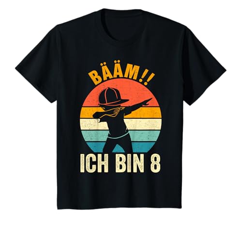 Dabbing Geburtstagsshirt 8 Jahre Jungs 8. Geburtstag T-Shirt von 8. Geburtstag Dabbing Jungs Geschenk-Ideen