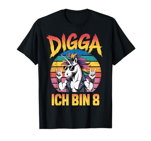 8. Geburtstag Geschenk Junge Mädchen 8 Jahre Lustig Spruch T-Shirt von 8. Geburtstag Geschenk Spruch Lustig 8 Jahre
