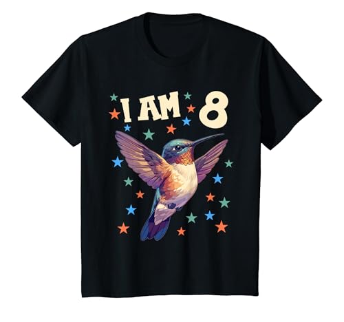 Kinder 8 Jahre alt Kolibris Kolibri 8. Geburtstag T-Shirt Kinder 8 Jahre alt Kolibris Kolibri 8. Geburtstag T-Shirt von 8.Geburtstag Kolibris Kolibri Junge Mädchen Shop