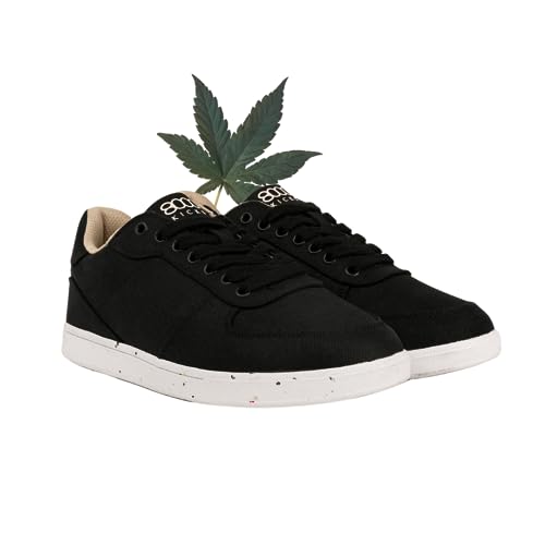 8000Kicks Der Seeker Hanf Sneaker & Sportschuhe für Damen und Herren | Recyceltes Gummi und Cannabis | Sneaker mit Hanf-Einlegesohle | Antibakteriell/-mikrobiell von 8000Kicks