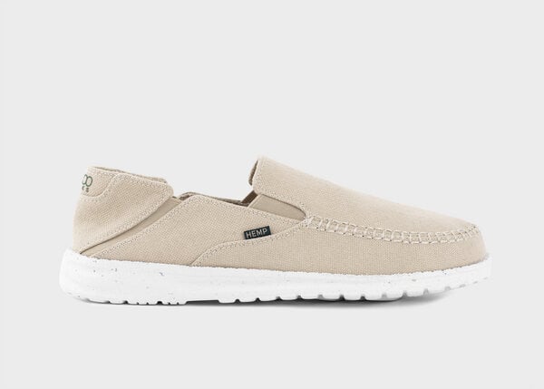 8000Kicks SunSlide Hanf-Slipper in Beige Farbe von 8000Kicks