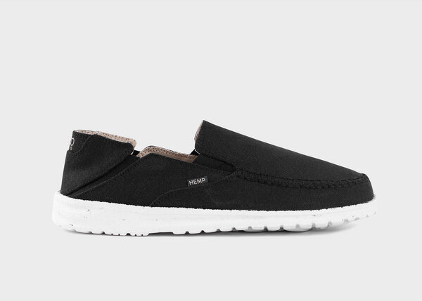 8000Kicks SunSlide Hanf-Slipper in Schwarz von 8000Kicks