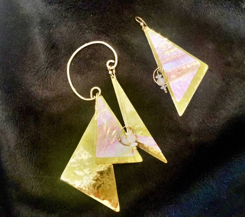 Fabelhafte Einzigartige Ohrmanschette Und Ohrring Fabelhafte Einzigartige Ohrmanschette Und Ohrring von 805Vintage