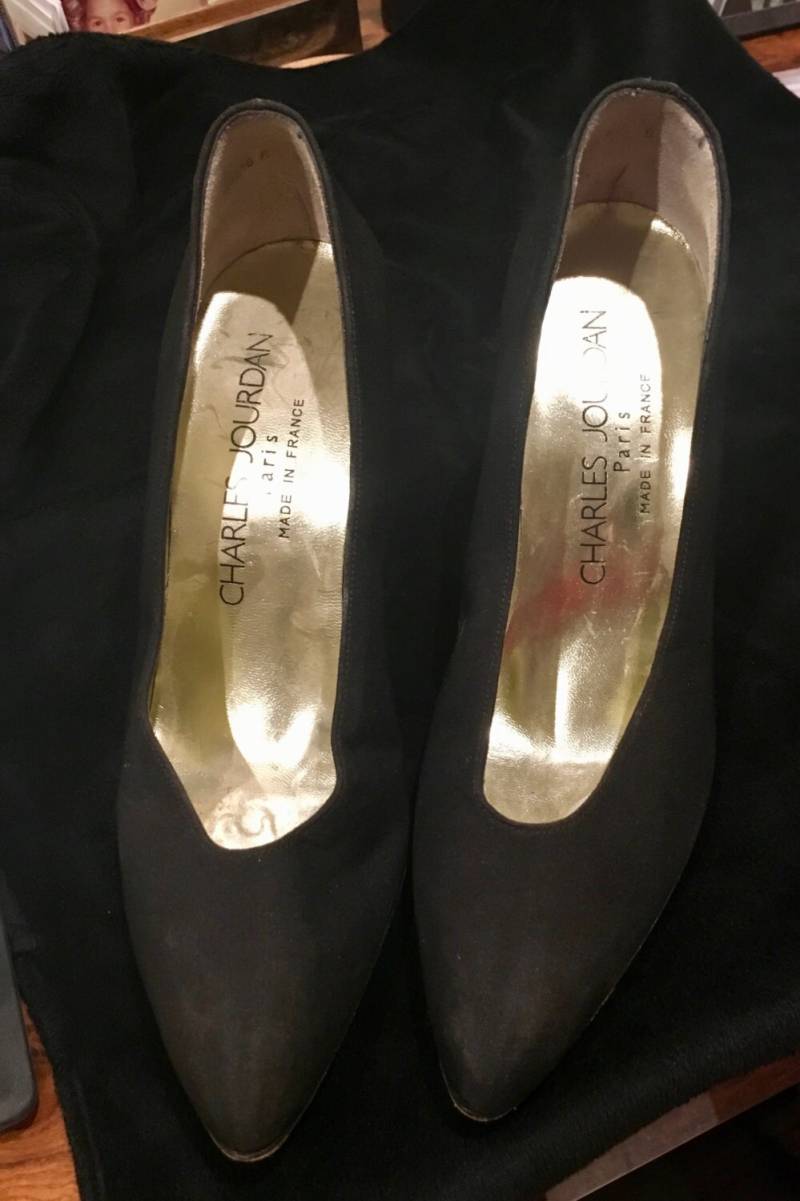 Schwarzer Charles Jourdan Peau De Soir Schwarzer Charles Jourdan Peau De Soir von 805Vintage