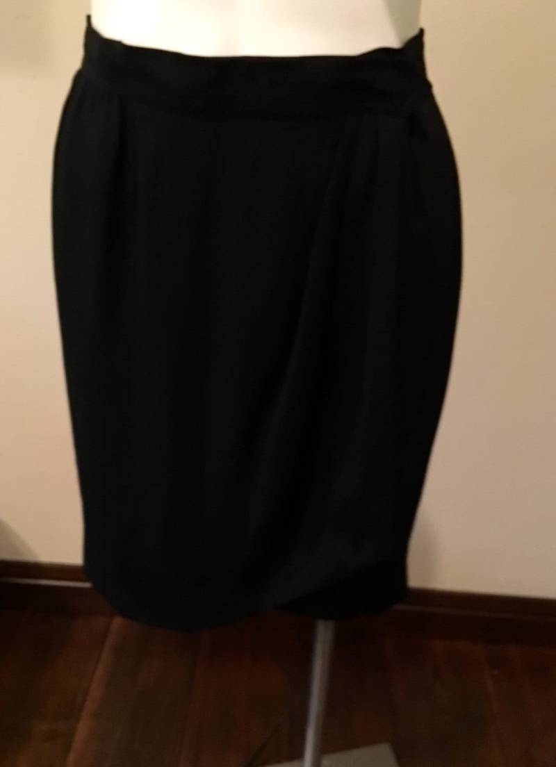 Vintage Schwarzer Ysl Rock Vintage Schwarzer Ysl Rock von 805Vintage