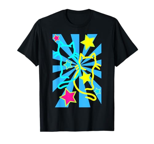 Retro Katzen Katze Vintage 80er 90er Old school Kinder Kind T-Shirt Retro Katzen Katze Vintage 80er 90er Old school Kinder Kind T-Shirt von 80er 90er Katzen Retro Katze Vintage