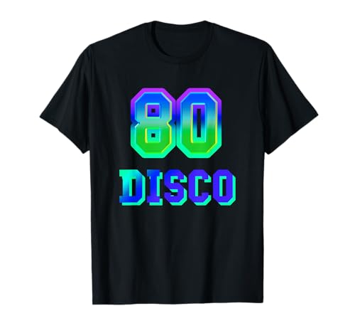 80er Disco Geschenk Geburtstag Damen Herren T-Shirt von 80er Disco Geschenk Geburtstag Damen Herren