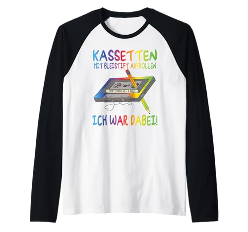 80er Jahre Party Outfit Herren 90er Jahre - Damen Retro Raglan 80er Jahre Party Outfit Herren 90er Jahre - Damen Retro Raglan von 80er Jahre Kleidung Frauen 90er Jahre Kostüm