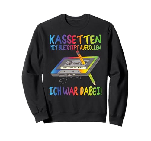 80er Jahre Party Outfit Herren 90er Jahre - Damen Retro Sweatshirt von 80er Jahre Kleidung Frauen 90er Jahre Kostüm