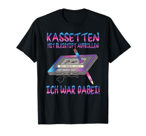 80er Jahre Party Outfit Herren 90er Jahre - Damen Retro T-Shirt 80er Jahre Party Outfit Herren 90er Jahre - Damen Retro T-Shirt von 80er Jahre Kleidung Frauen 90er Jahre Kostüm
