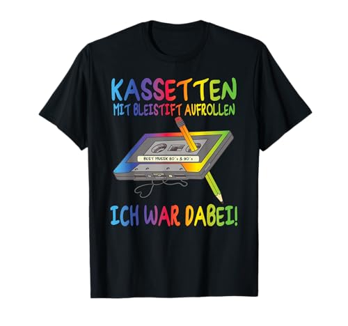 80er Jahre Party Outfit Herren 90er Jahre - Damen Retro T-Shirt 80er Jahre Party Outfit Herren 90er Jahre - Damen Retro T-Shirt von 80er Jahre Kleidung Frauen 90er Jahre Kostüm