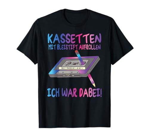 80er Jahre Party Outfit Herren 90er Jahre - Damen Retro T-Shirt 80er Jahre Party Outfit Herren 90er Jahre - Damen Retro T-Shirt von 80er Jahre Kleidung Frauen 90er Jahre Kostüm