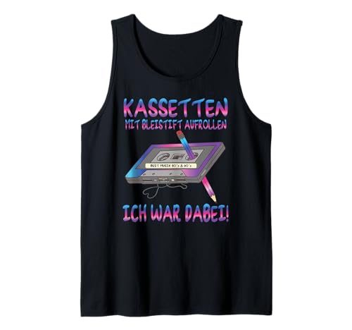 80er Jahre Party Outfit Herren 90er Jahre - Damen Retro Tank Top 80er Jahre Party Outfit Herren 90er Jahre - Damen Retro Tank Top von 80er Jahre Kleidung Frauen 90er Jahre Kostüm