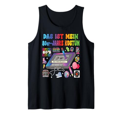 80er Jahre Party Outfit Herren 90er Jahre - Damen Retro Tank Top von 80er Jahre Kleidung Frauen 90er Jahre Kostüm
